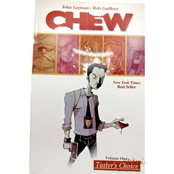 Image Comics Other - CHEW Vol. 1: Tasters Choice Signed By John Layman Image Comics Graphic Novel Pap
